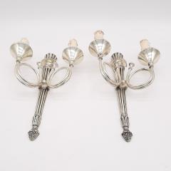 Pair of sconces style LXVI circa 1920 - 3678788