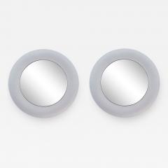 Pair of sculptural Modernist mirrors by Lorenzo Burchiellaro - 2002709