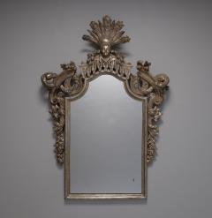 Pair of silver gilded Venetian mirrors - 4113024