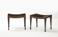 Pair of steel stools - 3259122