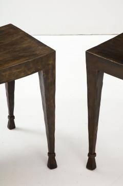 Pair of steel stools - 3259124