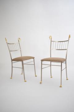 Pair of swan chairs USA 1970 - 4535225