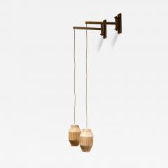Pair of swiveling wall lamps - 4608656