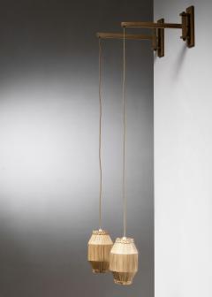 Pair of swiveling wall lamps - 4608661