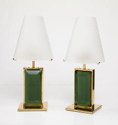 Pair of table lamp Murano glass - 3721429