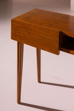 Pair of teak bedside tables Italy 1950s - 4316982