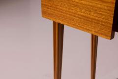 Pair of teak bedside tables Italy 1950s - 4317003