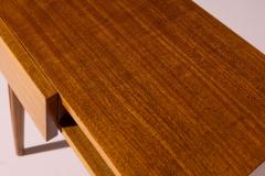 Pair of teak bedside tables Italy 1950s - 4317007