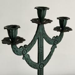 Pair of three arm candelabras probably Norway or Sweden early 20th century - 4628274