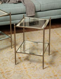 Pair of two tiered silver gilt side tables - 2911443