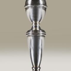 Pair of vintage English silver hallmarked candlesticks - 4523271