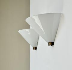 Pair of wall lights Scandinavia mid 20th century - 4426465