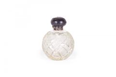 Pair ofFrench Victorian Cut Crystal Perfume Bottles - 4673522