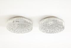 Pair off 1970s Bubble Glass Wall Ceiling Lights - 3438617