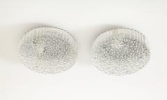 Pair off 1970s Bubble Glass Wall Ceiling Lights - 3438620