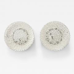 Pair off 1970s Bubble Glass Wall Ceiling Lights - 3440350