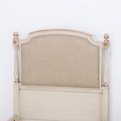 Pair painted and gilt Louis XVI style twin beds C 1940 - 3631150