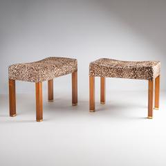 Paire de tabourets l opard - 4331677
