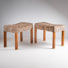 Paire de tabourets l opard - 4331679