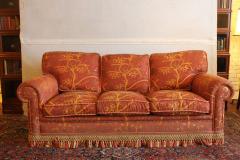 Pairs Of Sofas With Floral Decor - 3555577