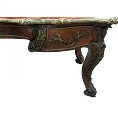 Palatial Victorian Gilt Bronze Mounted Bureau Plat Partner s Desk - 4190536