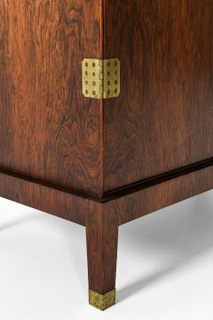 Palle Suenson Cabinet or Wardrobe in Brass and Rosewood by Palle Suenson 1930s - 4555504