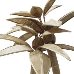 Palm Tree Rattan Floor Lamp - 2958805