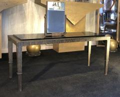 Palm tree and bronze end leg chicest coffee table - 998361