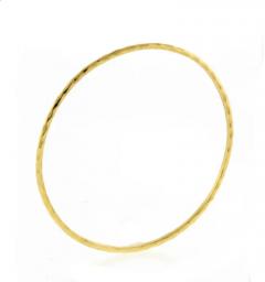 Paloma Picasso PALOMA PICASSO FOR TIFFANY CO 18KT GOLD TEXTURED BANGLE BRACELETS - 3165491