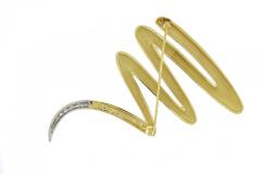 Paloma Picasso Paloma Picasso for Tiffany Co Diamond Squiggle Pin - 4277572
