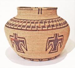 Panamint Shoshone pictorial basket - 2754563