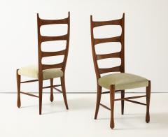 Paolo Buffa 1950s Paolo Buffa High Back Side Chairs - 3947685