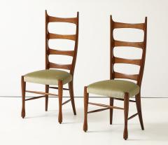 Paolo Buffa 1950s Paolo Buffa High Back Side Chairs - 3947687