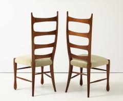 Paolo Buffa 1950s Paolo Buffa High Back Side Chairs - 3947691