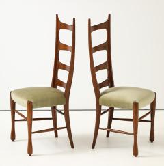 Paolo Buffa 1950s Paolo Buffa High Back Side Chairs - 3947695