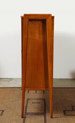 Paolo Buffa 1960s Walnut High Sideboard with Sculptural Brass Handles Italy - 4292736
