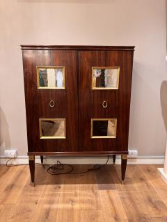 Paolo Buffa A fine bar cabinet by Paolo Buffa with mirrored panels - 4095134