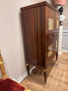 Paolo Buffa A fine bar cabinet by Paolo Buffa with mirrored panels - 4095135