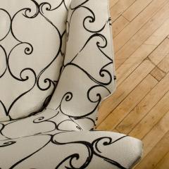 Paolo Buffa Elegant graceful Italian sofa with winged back details attrib to Paolo Buffa - 1886351