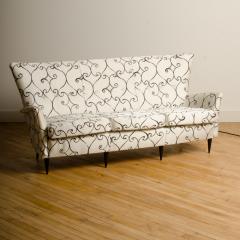 Paolo Buffa Elegant graceful Italian sofa with winged back details attrib to Paolo Buffa - 1886354
