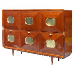 Paolo Buffa Fabulous Mid Century Bar Cabinet Attr to Paolo Buffa 1950 - 2652827