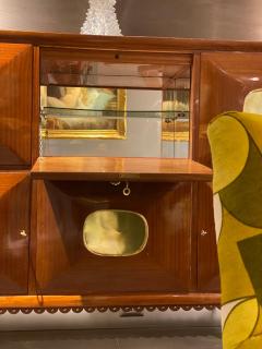 Paolo Buffa Fabulous Mid Century Bar Cabinet Attr to Paolo Buffa 1950 - 2652836