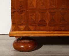 Paolo Buffa Italian Carved Walnut and Parquetry Sideboard with Nautical Reliefs - 4712401