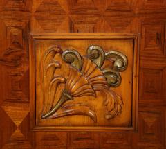 Paolo Buffa Italian Carved Walnut and Parquetry Sideboard with Nautical Reliefs - 4712408