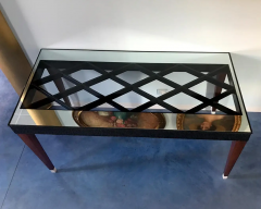 Paolo Buffa Italian Mid Century Extensible Dining Table attributed to Paolo Buffa 1950s - 2599581