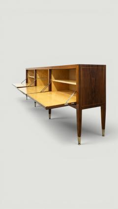 Paolo Buffa Italian Mid Century Inlayed Sideboard designed by Paolo Buffa 1950s - 4654550