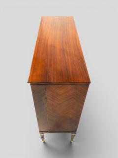 Paolo Buffa Italian Mid Century Inlayed Sideboard or Cabinet Bar designed by Paolo Buffa - 4742902
