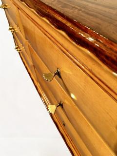 Paolo Buffa Italian Mid Century Modern Chest of Drawers by Paolo Buffa 1950s - 4356983