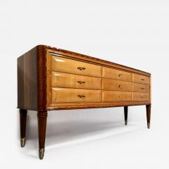 Paolo Buffa Italian Mid Century Modern Chest of Drawers by Paolo Buffa 1950s - 4358553