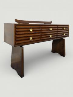 Paolo Buffa Italian Mid Century Sculptural Sideboard designed by Paolo Buffa 1940s - 4609747